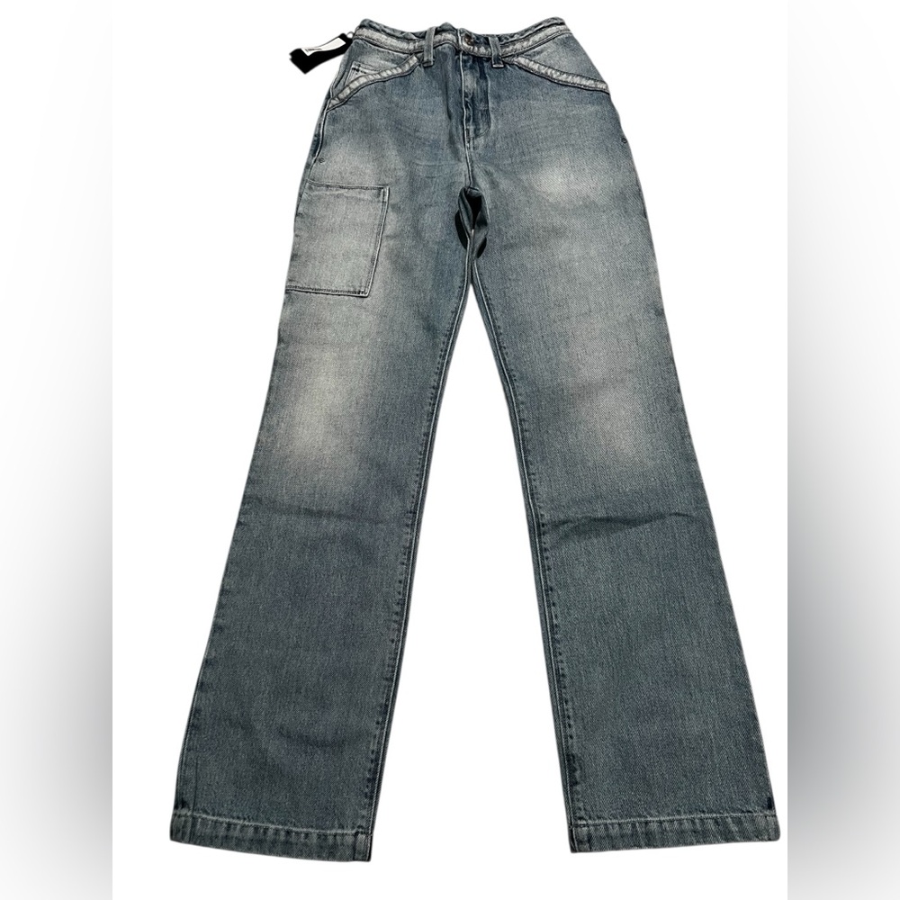 RtA Rowan high rise relaxed fit jeans women’s blue‎ denim pants size 26